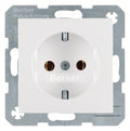 Berker 47431909 Steckdose SCHUKO S.1/B.3/B.7 polarweiß matt