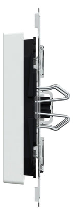 Mert 432725 Wippe m.Fenster rechteckig IP44 aktivweiß glänzend System M
