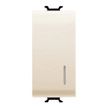 GEWISS GW11052 Wechselschalter beleuchtbar 1M 1P 16AX Cremeweiss