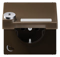 Jung ME 1520 NAKLSL AT SCHUKO-Steckdose 16A 250V Berührungs.- schutz Klappd.SF