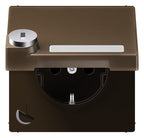 Jung ME 1520 NAKLSL AT SCHUKO-Steckdose 16A 250V Berührungs.- schutz Klappd.SF