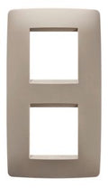 GEWISS GW16124TC Abdeckrahmen ONE International 2+2M vert. 71mm Hanf
