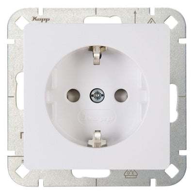 Kopp 920602002 HK05 Schuko Steckdose erh Ber.schutz arktisweiß