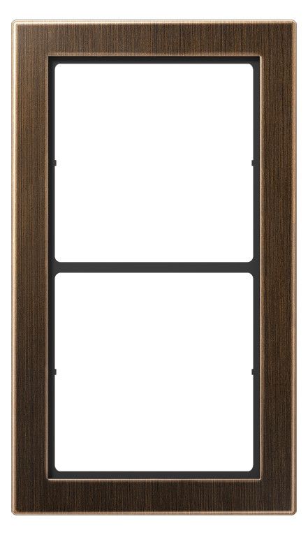 Jung FDME2982AT Rahmen 2fach FD-design Messing antik