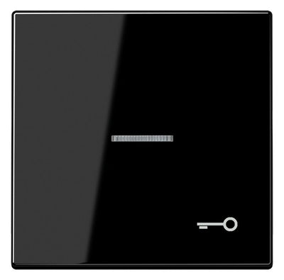 Jung LS990KO5TSW Wippe Symbol Tür m.Lichtleiter schwarz