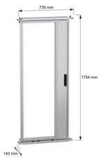 Schneider NSYRSW36 SF/SM 19z-Rahmen schwenkbar 1800x800mm 36M