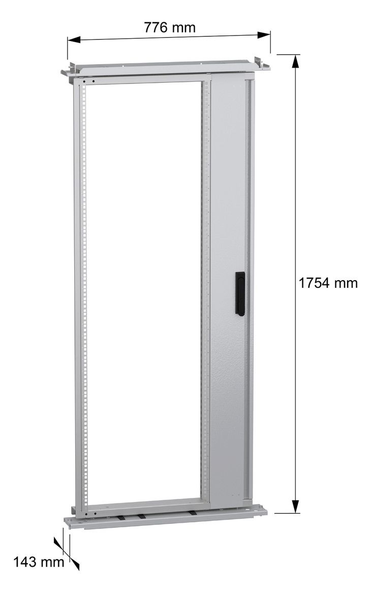 Schneider NSYRSW36 SF/SM 19z-Rahmen schwenkbar 1800x800mm 36M