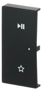 BJ 6237-21-885 Wippe schwarz matt Busch-free@home Abdeckungen