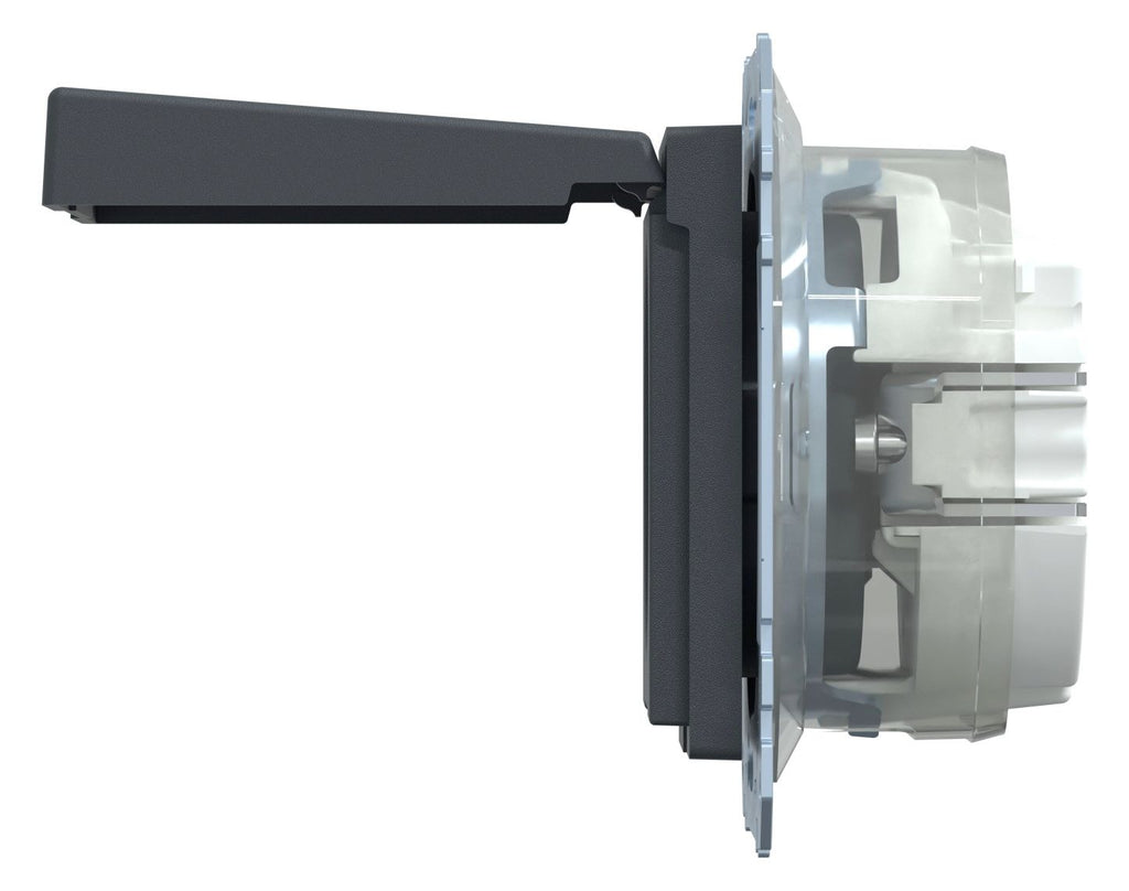 Mert MEG 2414-0414 SCHUKO-Steckdose BRS m.Klappdeckel IP44 SK anthrazit Sys.M