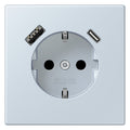 Jung LC1520-15CA209 SCHUKO-Steckd.m.USB Typ AC LC32023