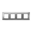 GEWISS GW16128VT Abdeckrahmen ONE International 2+2+2+2M horiz. Titan