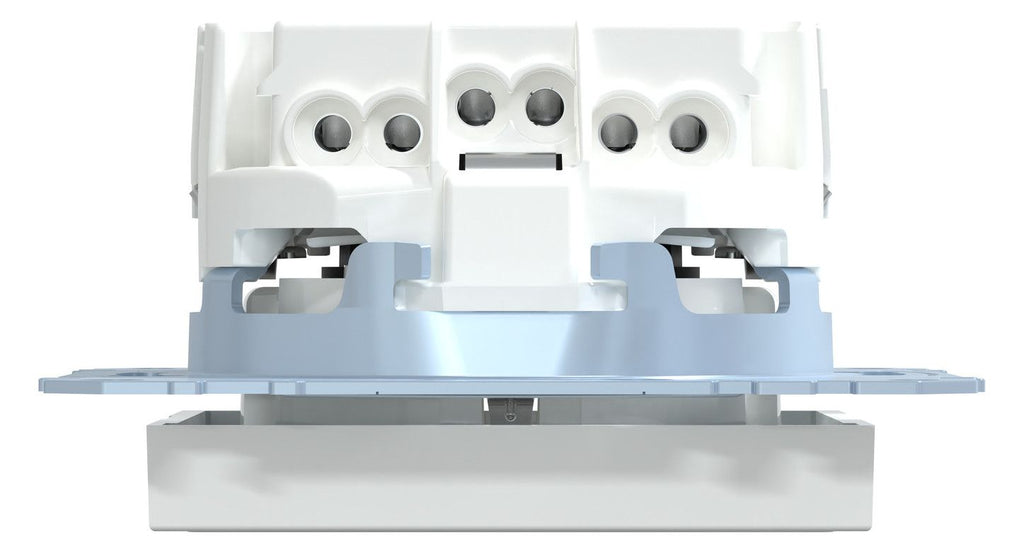 Mert MEG 2303-0325 SCHUKO-Steckdose BRS Ko.+Schriftfeld StK aktivweiß gl.Sys.M