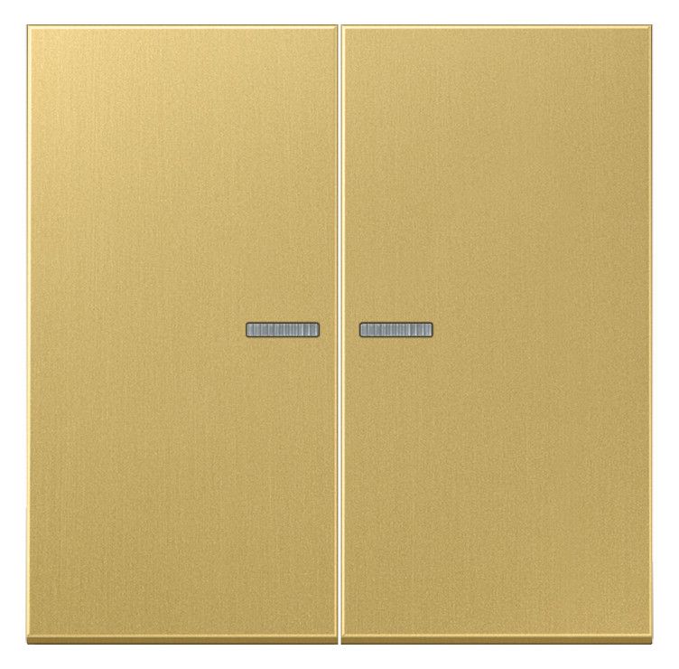 Jung ME2995KO5C Wippe Serienschalter m.Lichtleiter LS Messing classic