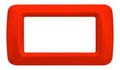 GEWISS GW22524 Abdeckrahmen System Top 4M Geranienrot