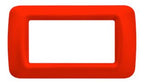 GEWISS GW22524 Abdeckrahmen System Top 4M Geranienrot