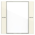 GIRA 577101 Wippenset 1f BSF Tastsensor4 System 55 Klar/Cremeweiß glänzend