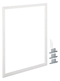 Hager FZ33B Blendrahmen universZ 3feldig RAL9010 f.Schrankgröße 1100x800mm