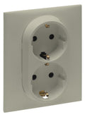 Legrand 864664 Schuko Steckdose 1-fach Dose Berührungsschutz Niloe Step Sand