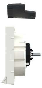 Mert MEG 2334-0319 Erweiterungsset LED f.Steckdose polarweiß glänzend System M