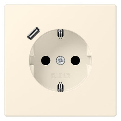 Jung LC1520-18C245 SCHUKO-Steckd.m.USB Typ C LC4320B