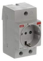 ABB M1173-L SCHUKO-Steckdose Italien lichtgrau, RAL 1173 2CSM112000R0701