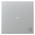 GIRA 329126 Wippe Kontrollfenster+Symbol Steckdose System 55 Farbe Alu