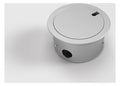 Bodensteckdose 9901A 1x Schuko EV1 9901A-1-3