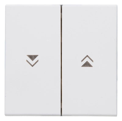 Kopp 490387007 HK07 Flächendoppelwippe m Pfeilsymbol arktisweiß