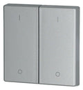 EATON CWIZ-02/13 Wippe 2fach silber 147595