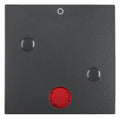 Berker 15771606 Wippe anschraubbar m.Linse rot+Aufdr.0 B.3/B.7 anthr. mt