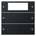 GIRA 2192005 Wippenset 2fach Plus System 55 Schwarz matt (lackiert)