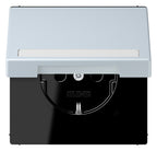Jung LC1520BFNAKL209 SCHUKO-Steckd.KI m. Klappdeckel m.S