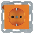 Berker 47438914 Steckdose SCHUKO S.1 orange glänzend