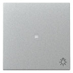 GIRA 367426 Wippe Kontrollfenster+Symbol Licht System 55 Farbe Alu
