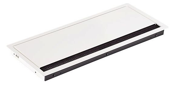 Bachmann 911.501 CONI COVER Einbaurahmen lang weiß RAL9016