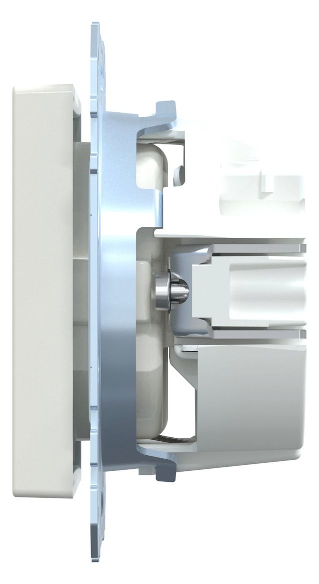 Mert MEG 2301-0619 SCHUKO-Steckdose StK polarweiß System M