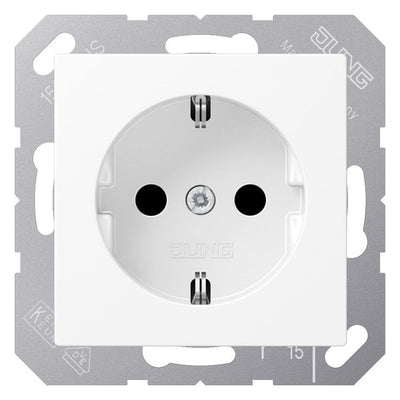Jung A1520BFKIWWM SCHUKO® Steckdose m.Berührungsschutz