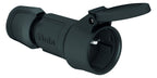 Bals 7492 Schuko-Kupplung 16A 3p IP54 schwarz belg./franz.