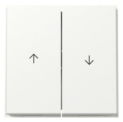 GIRA 329466 Wippe 2fach Pfeil TX_44 WG UP Reinweiß