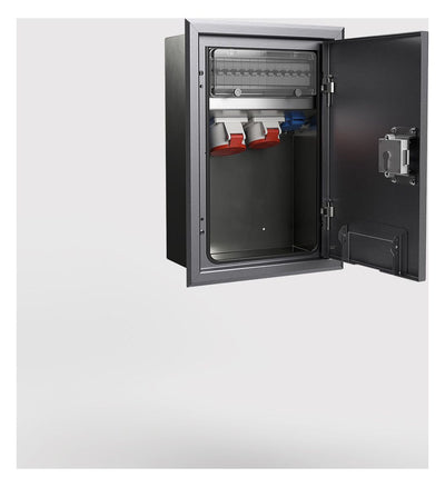 Wandverteiler 5722E 2x Schuko, 1x CEE 5/16A 400V, 1x CEE 5/32A 400V, 2x