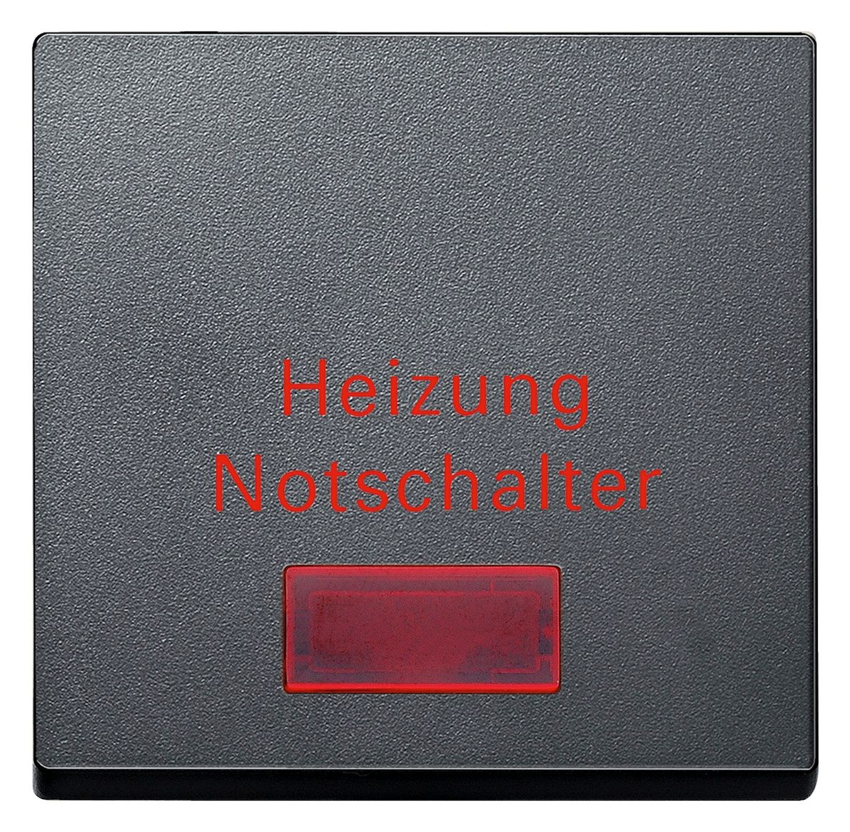 Mert MEG 3327-0414 Wippe f.Heizungs- Notschalter anthrazit System M