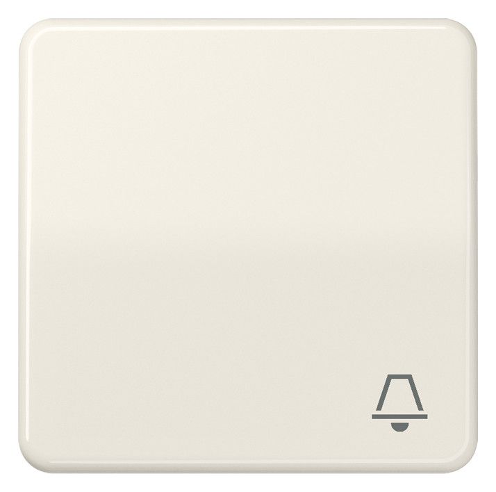 Jung CD590K Wippe Symbol Klingel weiß