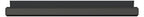 Mert 475114 M-PLAN-Metallrahmen 1fach Rhodiumgrau