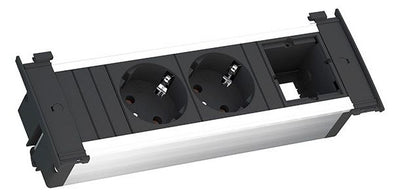 Bachmann 927.002 KAPSA 2xSchuko 1xABD Strom 2,0m Schuko