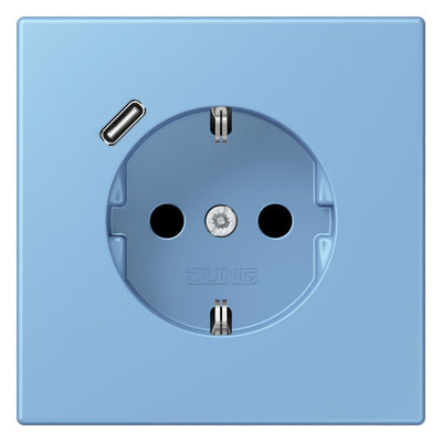 Jung LC1520-18C256 SCHUKO-Steckd.m.USB Typ C LC4320N