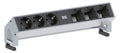 Bachmann 902.202 DESK2 3xSchuko 3xABD Strom 0,2m GST18 RAL9010