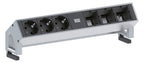 Bachmann 902.202 DESK2 3xSchuko 3xABD Strom 0,2m GST18 RAL9010