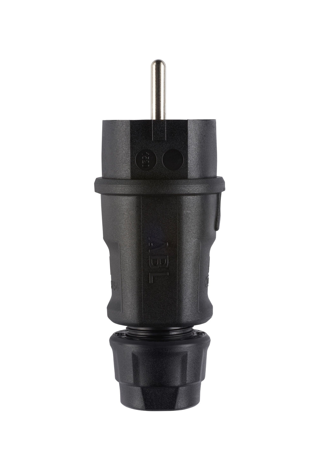 ABL 100000064 Hightech Stecker SCHUKO & fr-be Elamid schwarz IP54 Typ 1520