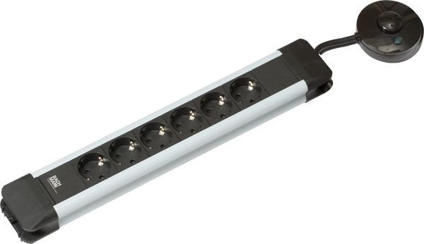 Bachmann 330.142 CONNECTUS 6xSchuko 1xFTS Strom 1,5m Schuko