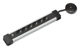 Bachmann 330.142 CONNECTUS 6xSchuko 1xFTS Strom 1,5m Schuko